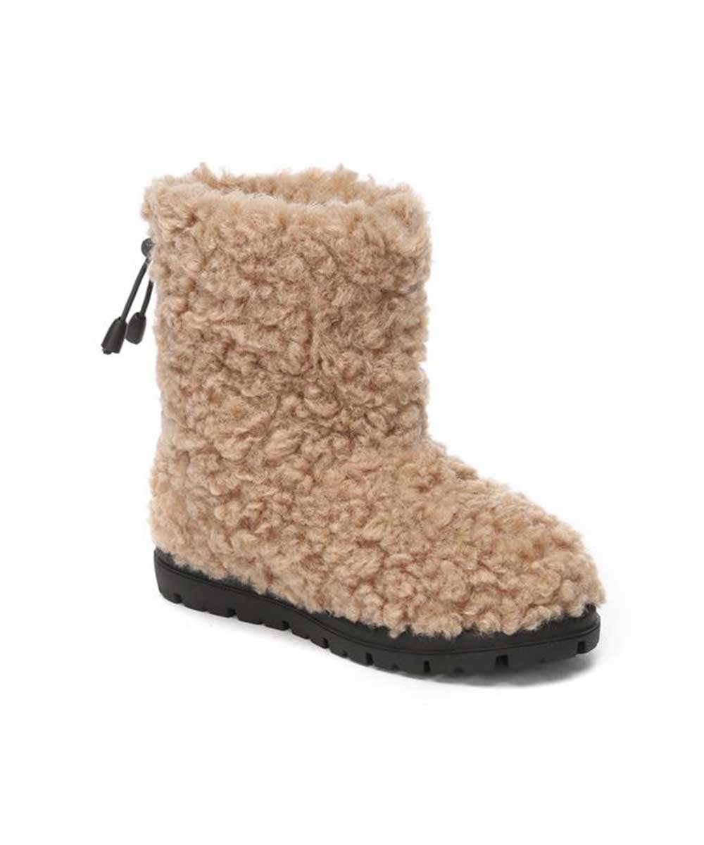 **Kids' Penny Wool Strap Boots – Warm Winter Snow Boots for Boys & Girls – Perfect for Outdoor Play, Snow Days & Cold Weather**