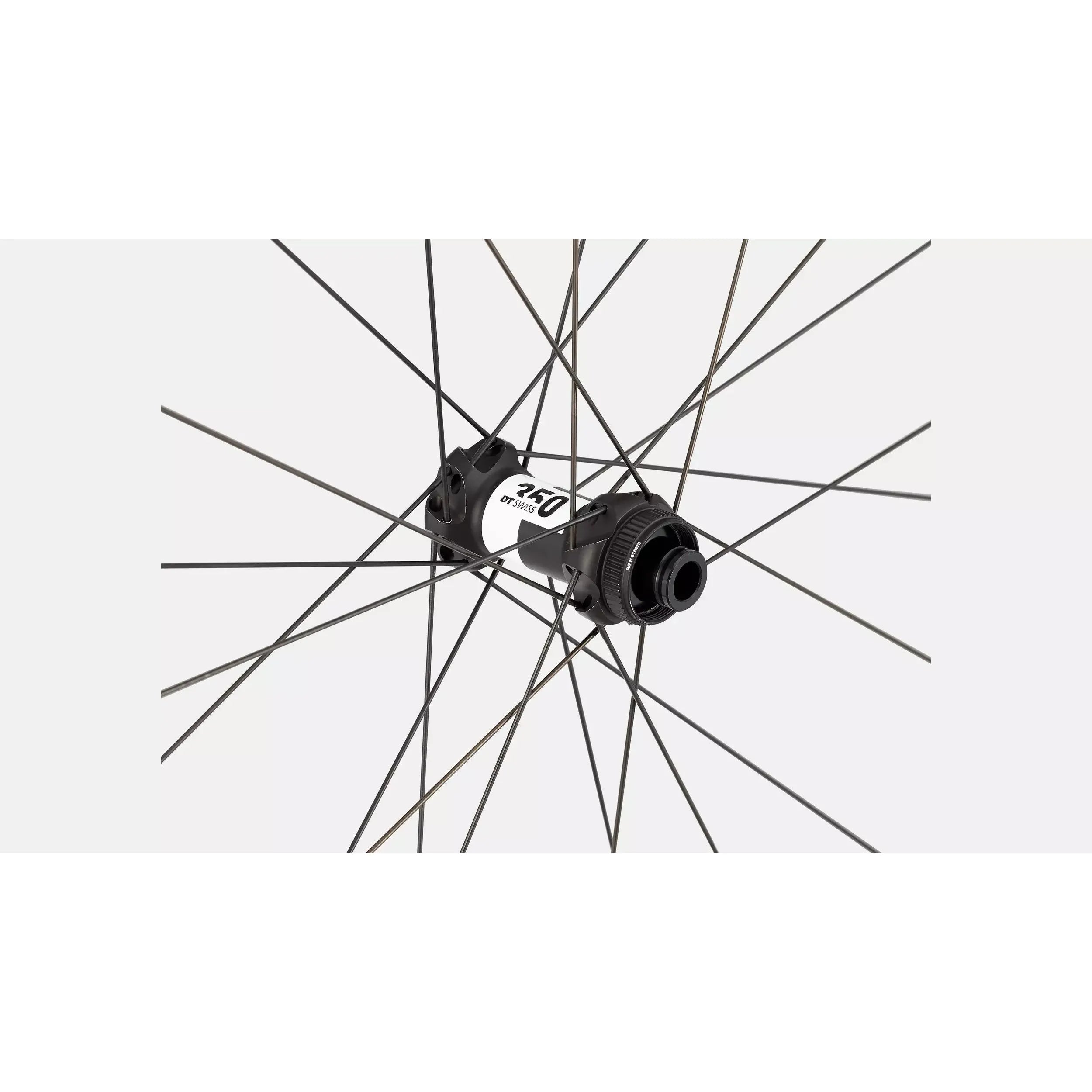 Roval Alpinist SLX Disc Road Bike Wheelset - Lightweight Carbon Fiber Wheels for Road Cycling, Racing & Training