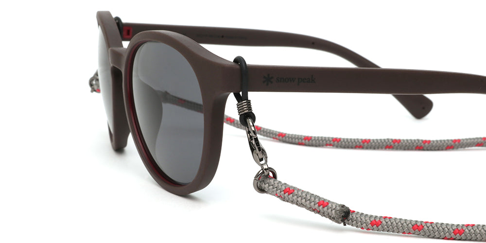 JINS X Snow Peak Eyeglass Strap - Adjustable & Durable Glasses Holder for Outdoor Activities, Hiking, and Sports - Secure Your Glasses with Style
