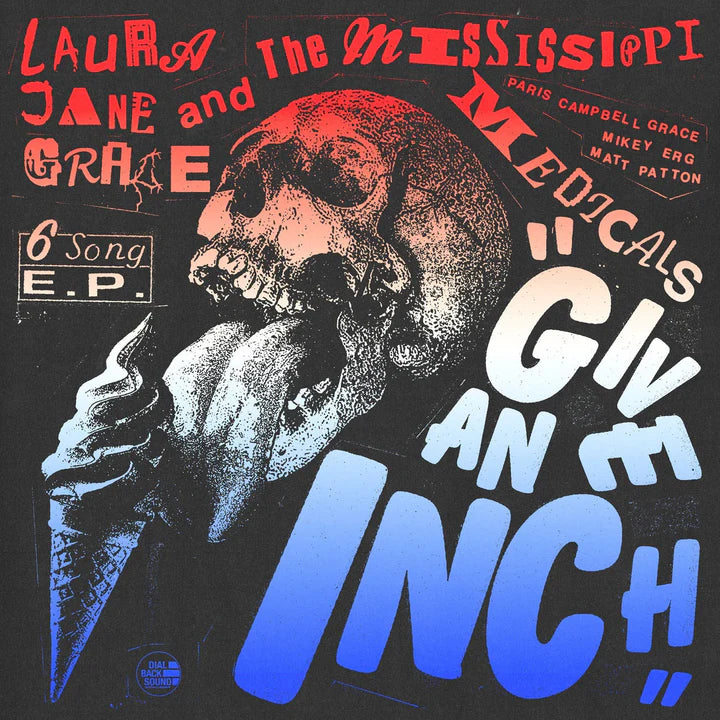 Laura Jane Grace and the Mississippi Medicals - Give an Inch Vinyl LP Record | Punk Rock Music Album | Perfect for Collectors & Music Lovers | Great for Home Listening & Gifts