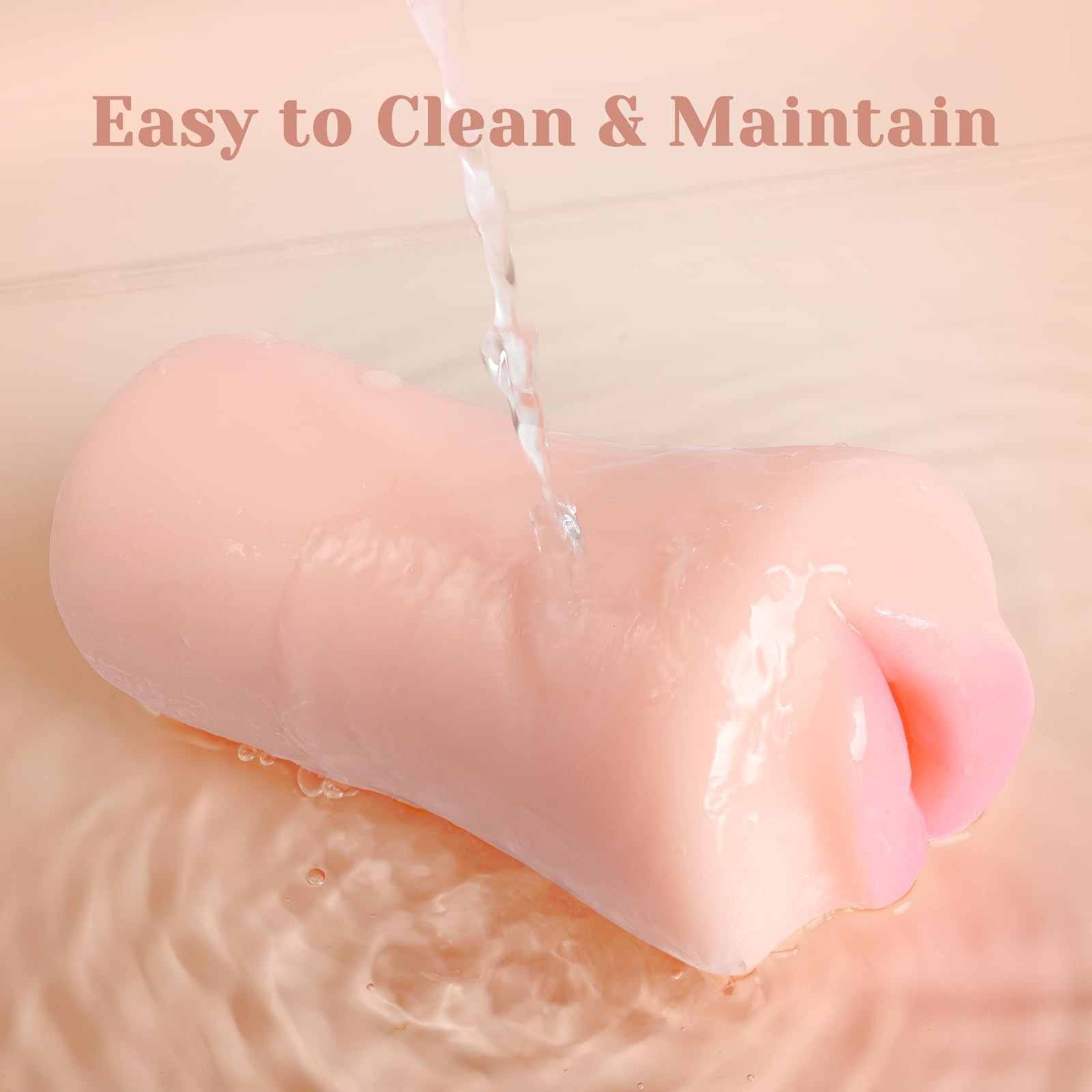 Tracy's Dog Male Masturbator - Realistic Deep Throat Blowjob Stroker Sex Toy for Men | RUSHSKIN Close-Ended Pocket Pal Adult Toy | Perfect for Solo Play, Couples Fun & Discreet Pleasure at Home