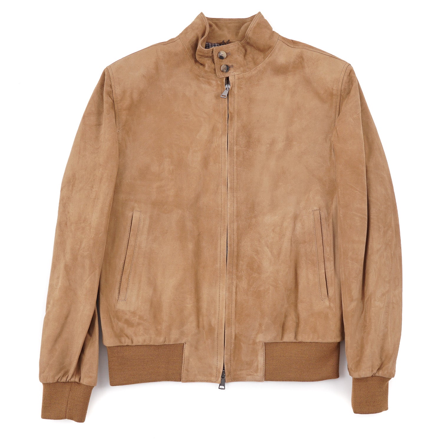 Rugged Wool Lined Suede Bomber Jacket for Men - Winter Aviator Style Outerwear - Perfect for Cold Weather, Outdoor Adventures & Casual Streetwear