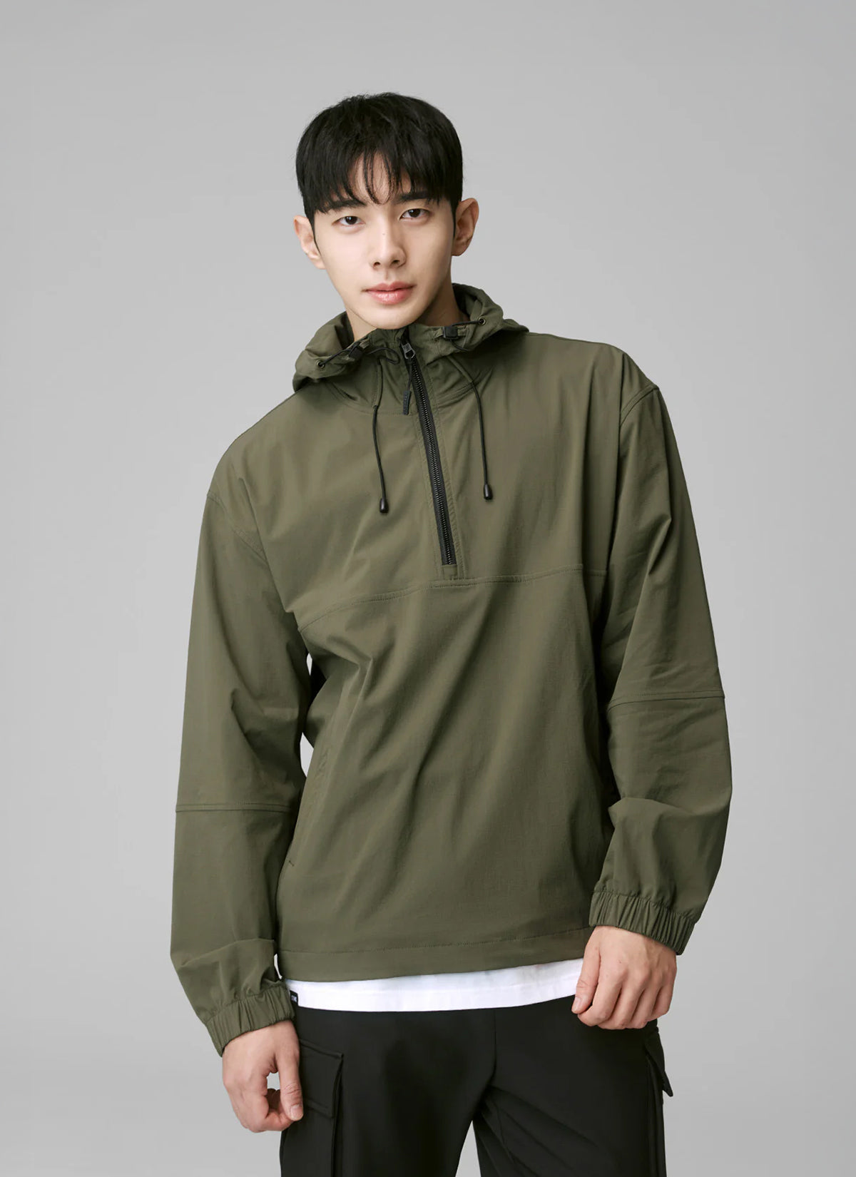 Rush Tension Hoodie Anorak Jacket - Lightweight Water-Resistant Pullover for Men & Women | Perfect for Hiking, Running & Outdoor Adventures