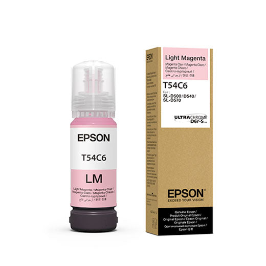 Epson SureLab D570 UltraChrome Light Magenta Ink Bottle 70ml (T54C620) - High-Quality Photo Printing Ink for Professional Photographers & Photo Labs