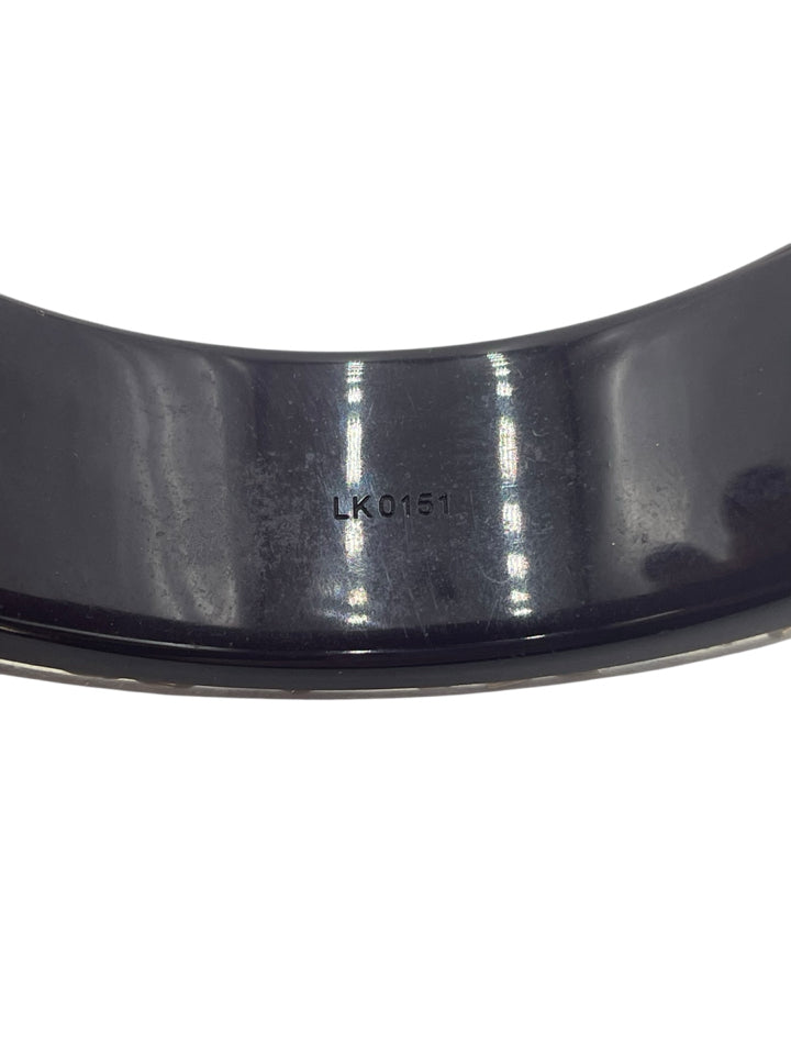 Louis Vuitton Plum Resin & Stars Wide Bangle Bracelet - Luxury Fashion Jewelry for Women, Perfect for Parties, Weddings & Special Occasions