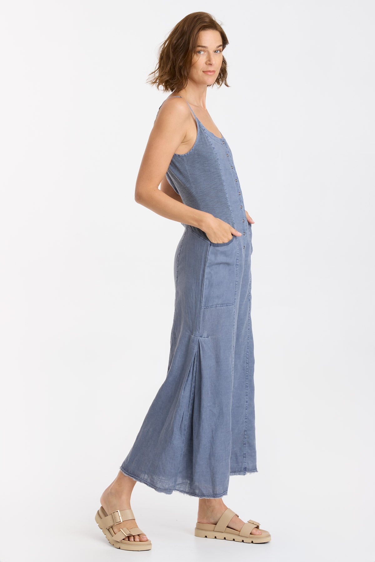Calistina Jumpsuit for Women - Stylish One Piece Romper with Pockets | Perfect for Casual Outfits, Summer Wear & Vacation Outfits