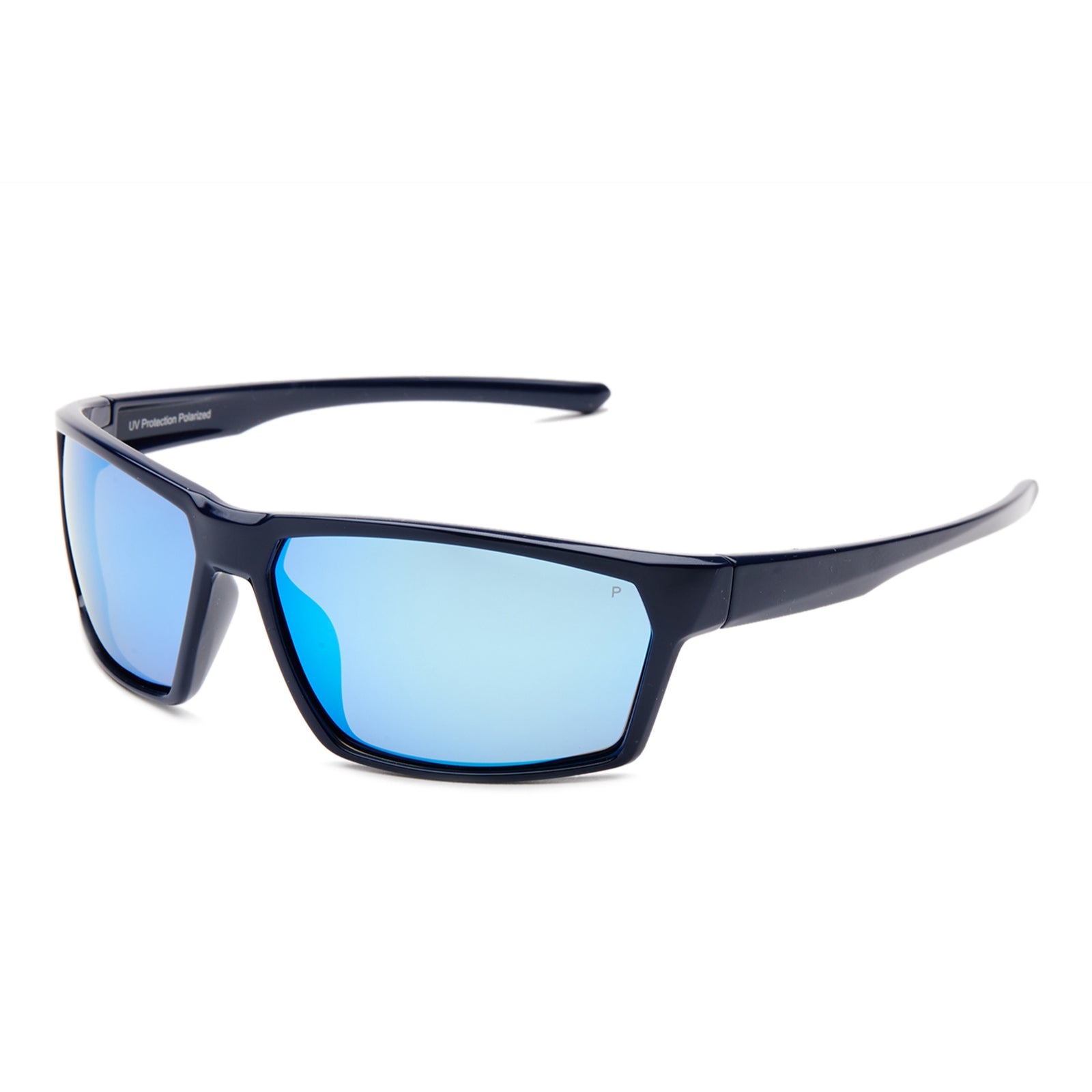 Blue Polarized Sports Sunglasses for Men & Women - UV Protection, Anti-Glare Driving Glasses for Running, Cycling, Fishing & Outdoor Activities