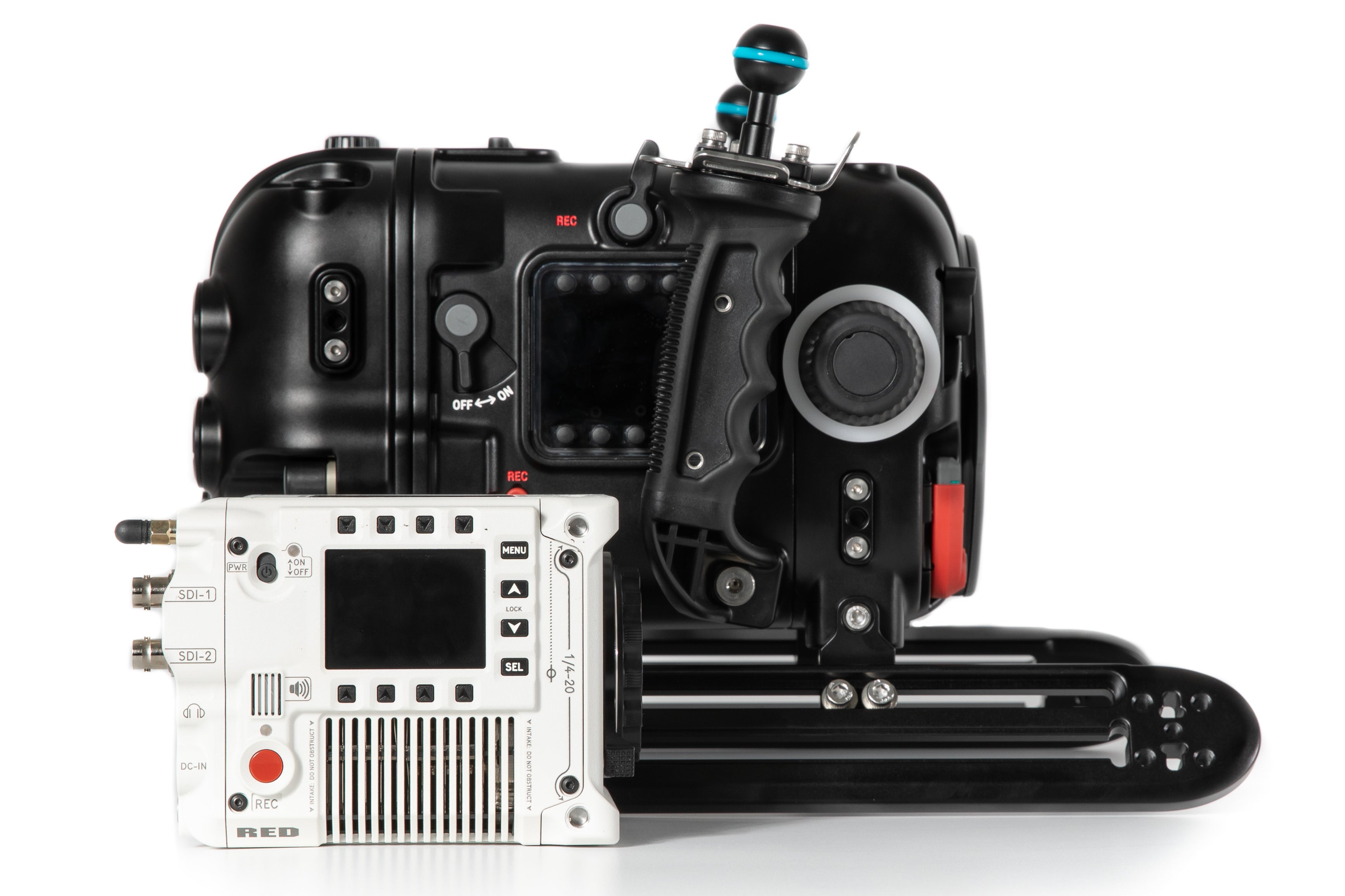 Nauticam RED V RAPTOR Underwater Housing for RED V RAPTOR 8K Cinema Camera - Professional Waterproof Case for Scuba Diving & Underwater Filmmaking