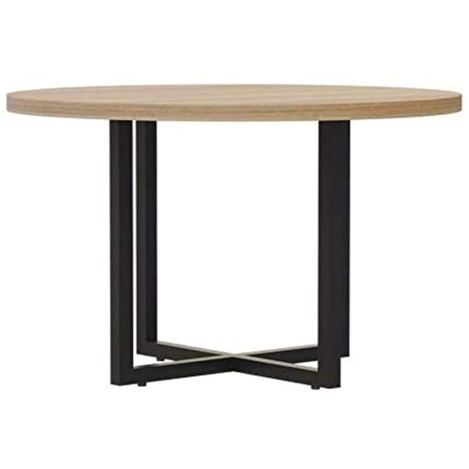 Safco Mirella 42-inch Conference Table with Base - Modern Office Furniture for Meetings & Collaborative Workspaces