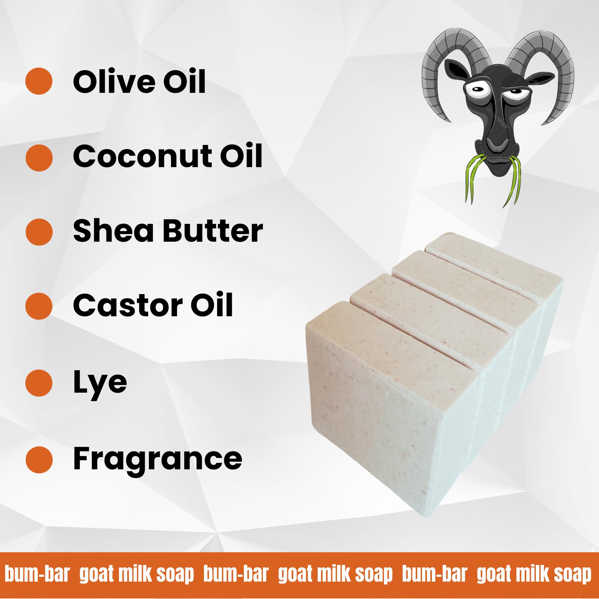 Organic Goat Milk Soap with Vanilla Spice - Moisturizing & Natural Skin Care - 3 Pack (4 oz Each) - Perfect for Dry Skin, Eczema & Sensitive Skin Relief - Handmade Soap Bars for Bath, Shower & Gift Giving