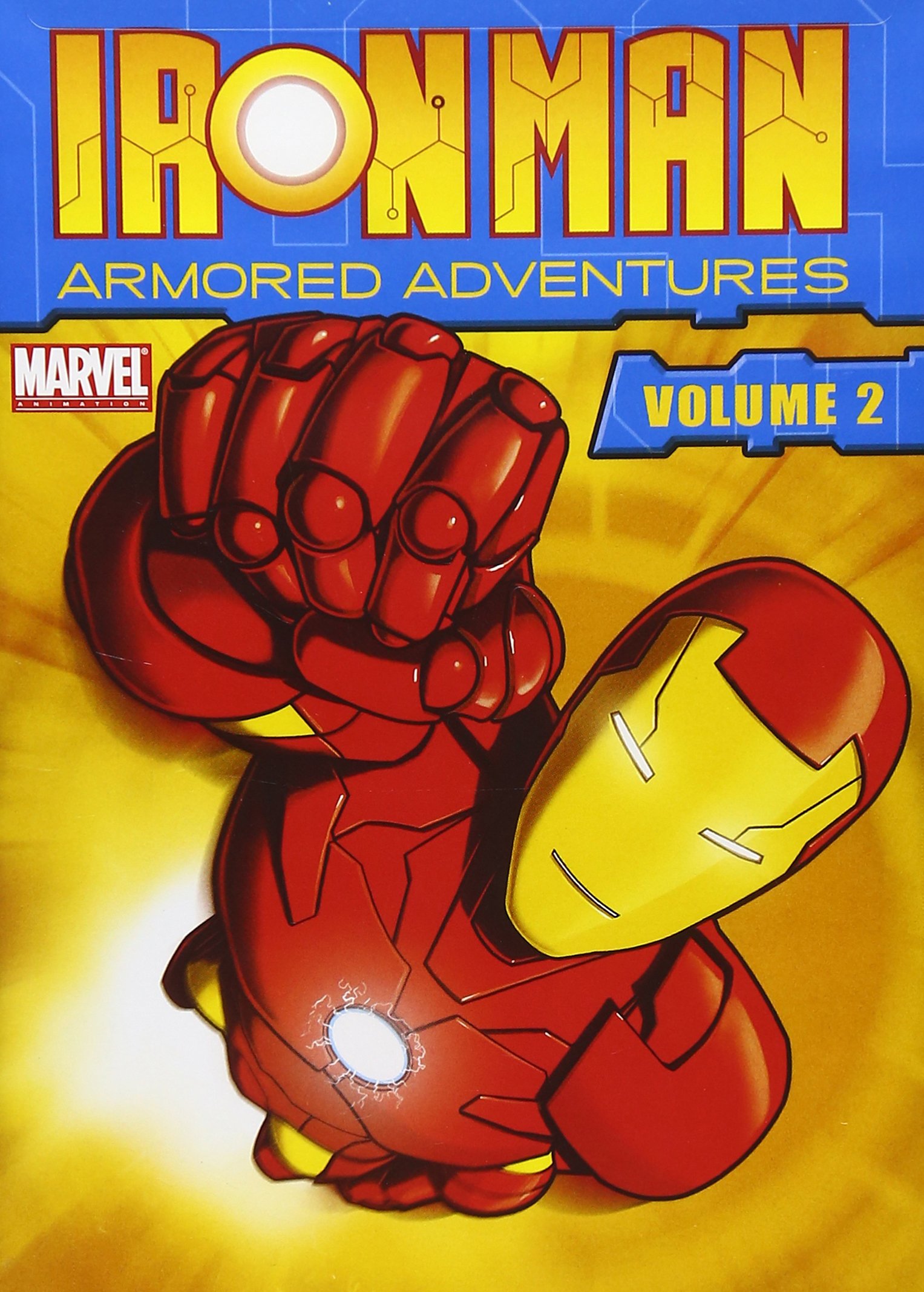 Iron Man: Armored Adventures Vol. 2 - Marvel Superhero Action DVD | Perfect for Kids & Comic Fans | Great for Birthday Gifts & Movie Nights