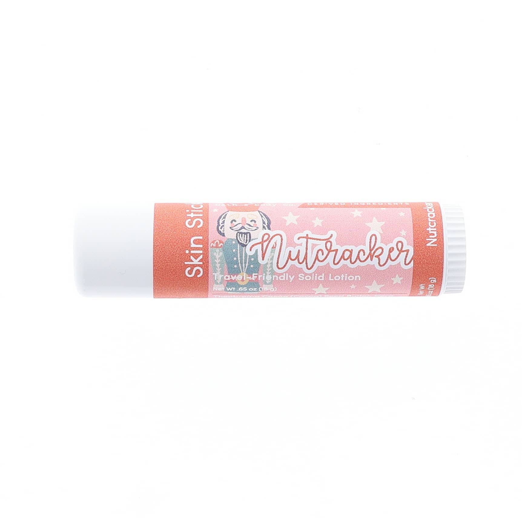 Nutcracker Holiday Skin Stick - Festive Moisturizing Balm for Dry Skin - Perfect for Christmas Gifts & Winter Skincare Routine