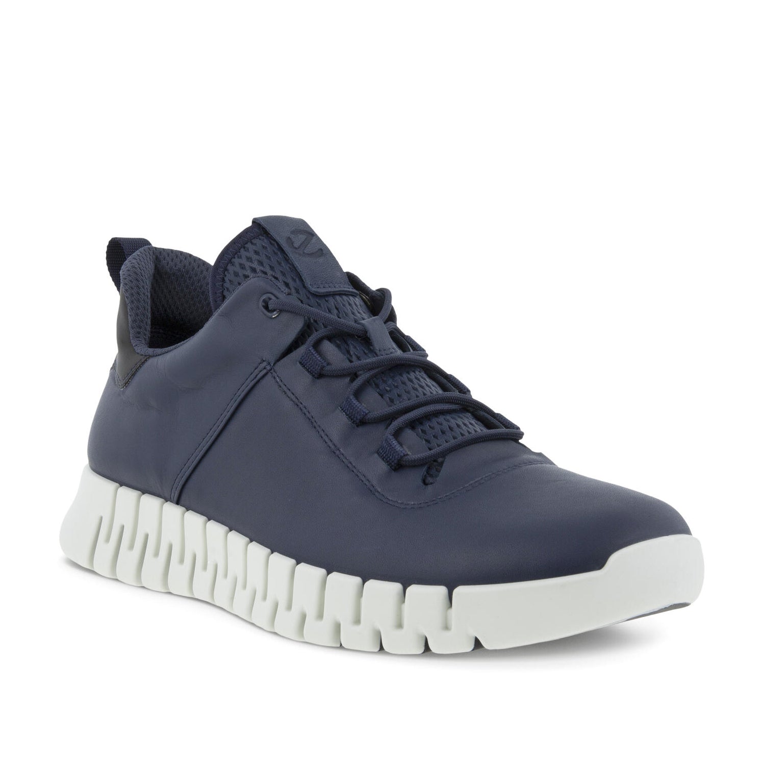 ECCO Men's 525204 Gruuv Comfortable Casual Sneakers in Marine Blue - Perfect for Walking, Travel & Everyday Wear