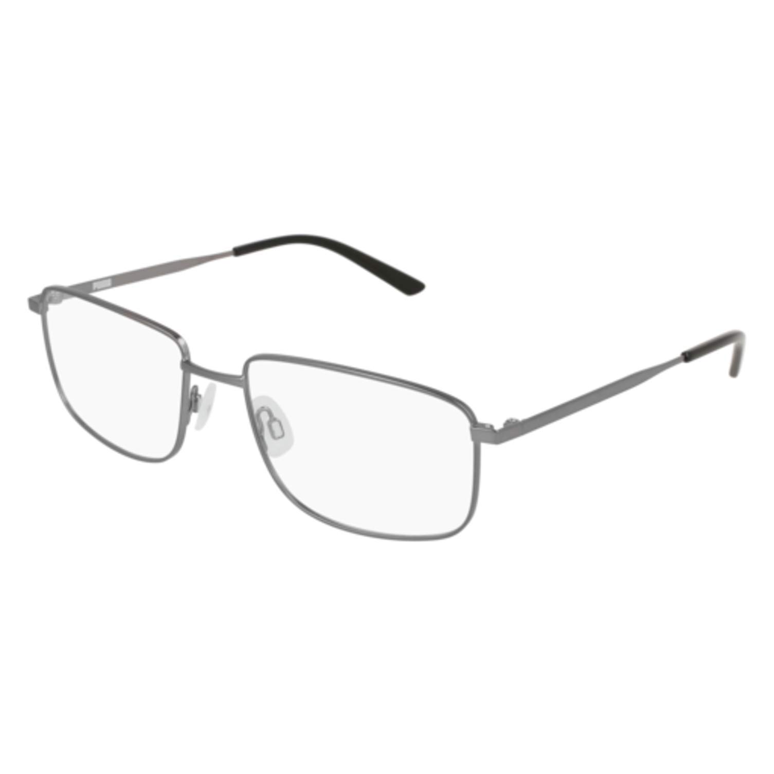 PUMA PU 0178 O-010 Gunmetal/Transparent Polarized Sports Sunglasses for Men & Women - Running, Cycling, Driving, Outdoor Activities