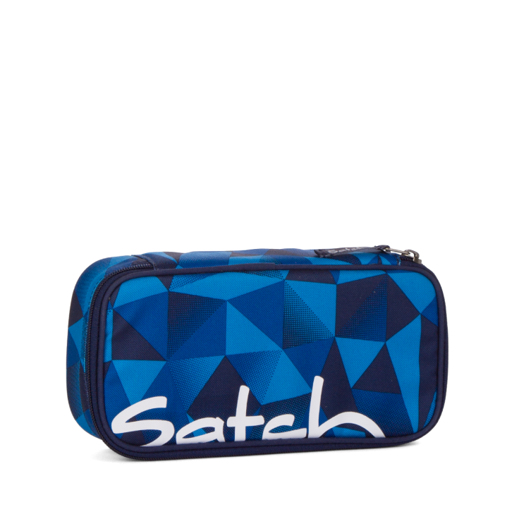 Satch Schlamperbox Pencil Case - Durable Blue Crush Design for School, Office & Art Supplies Storage | Perfect for Students, Teachers & Professionals