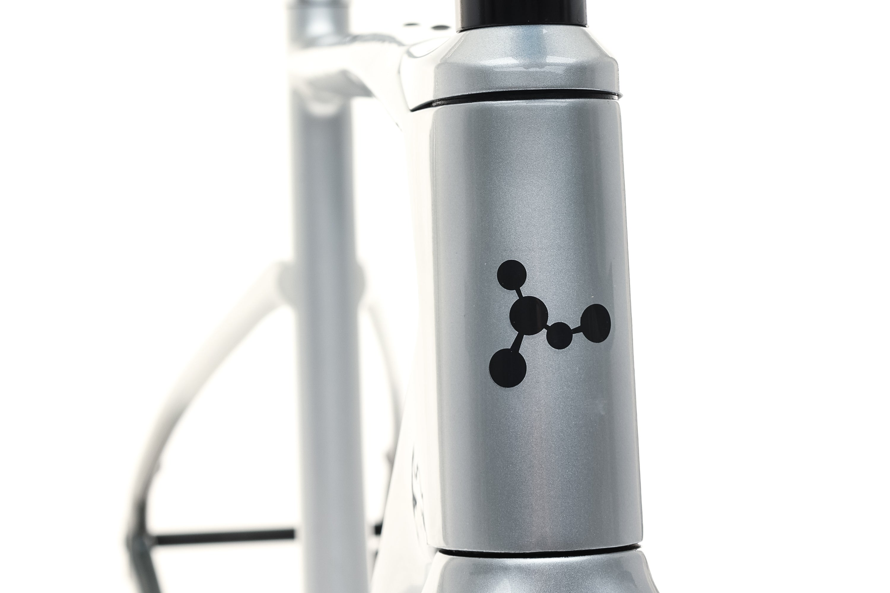 Argon 18 Krypton Road Bike Frameset - Mercedes Benz Inspired Silver Finish - Size 47 Small - 2018 Model | Perfect for Competitive Cycling & Triathlon Training