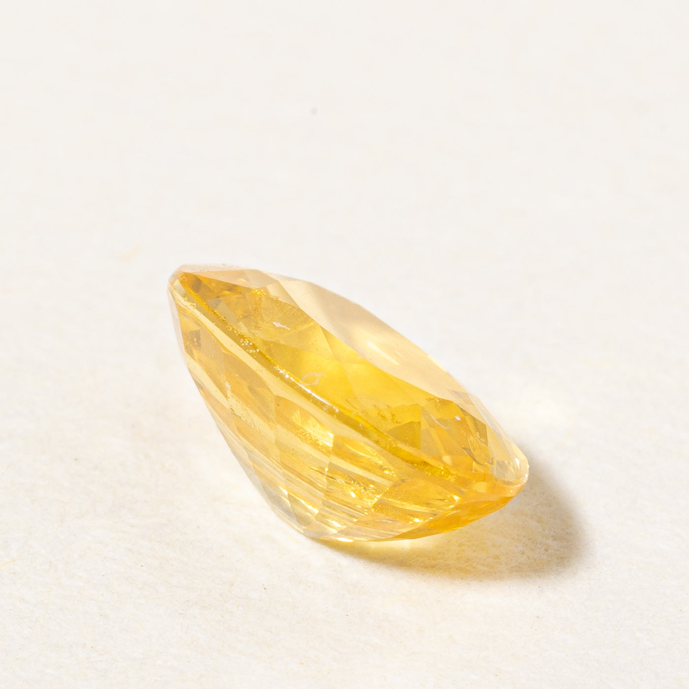 1.20ct Oval Cut Loose Yellow Sapphire Gemstone for Jewelry Making - Engagement Rings, Earrings & Necklaces | Natural Ceylon Sapphire | Perfect for DIY Jewelry Design & Gift Giving