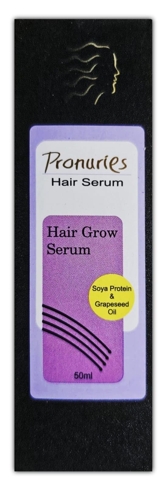 Emerged Pronuries Hair Serum 50ml - Natural Hair Growth Treatment for Thicker, Stronger Hair - Perfect for Daily Use & Damaged Hair Repair