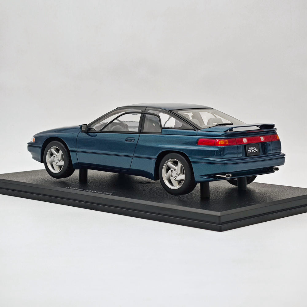 1/18 Scale Subaru Alcyone SVX Blue Resin Diecast Model Car - Limited Edition DNA Collectibles DNA000234 - Perfect for Display, Car Enthusiast Gifts & Collection Showcase