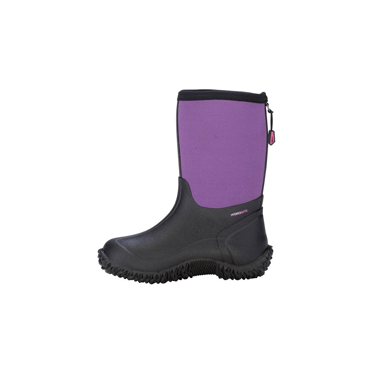 DRYSHOD® Tuffy Kids Sport Boots - Waterproof Hiking Shoes for Boys & Girls, Black/Purple - Perfect for Outdoor Adventures, School & Play