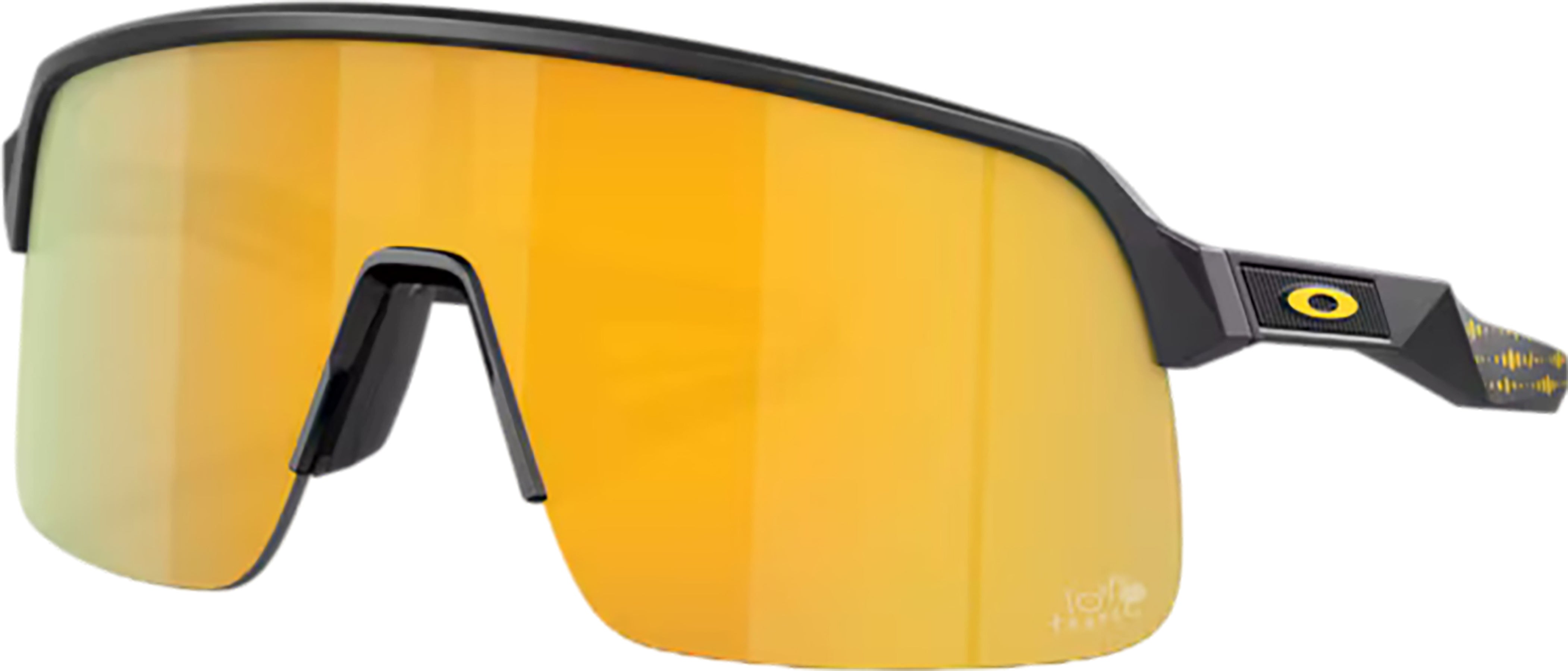 2024 Tour De France Sutro Lite Sunglasses - Matte Black Ink with Prizm 24K Lens - Unisex Cycling & Outdoor Sports Eyewear for Men & Women | Perfect for Biking, Running & Active Lifestyle