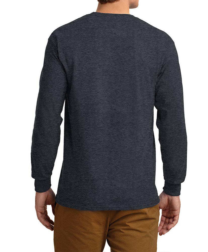 Elite Fan Shop Men's Arch Long Sleeve T-Shirt - Comfortable Cotton Crewneck Shirt for Casual Wear, Workout & Everyday Outfits