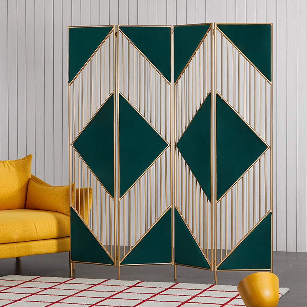 4 Panel Chinese Style Room Divider Screen - Modern Hollow Design with Traditional Touch | Perfect for Home Office, Living Room & Bedroom Privacy