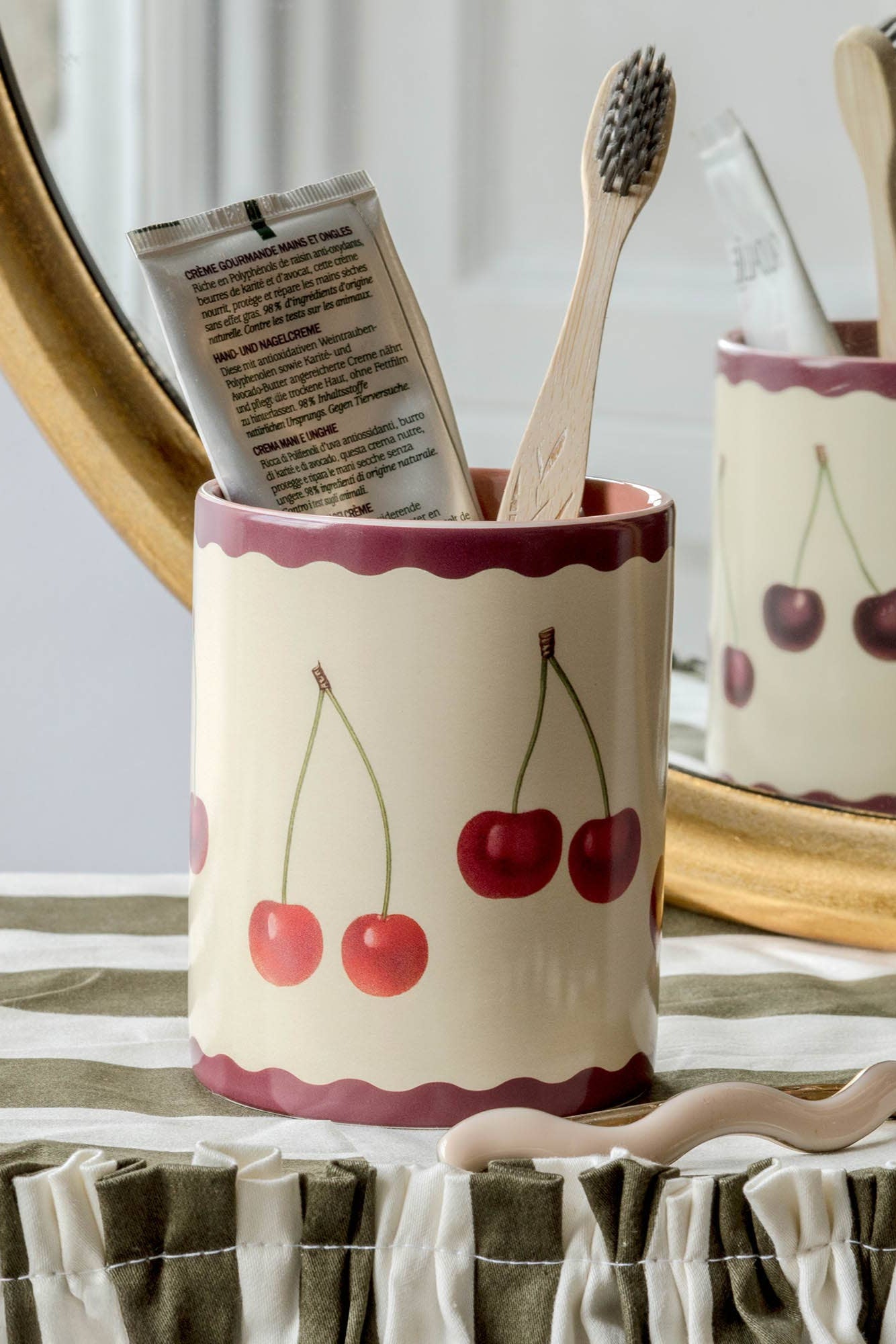 Everything Pot | Premium Ceramic Cooking Pot with Lid for Kitchen, Baking & Serving | Perfect for Stews, Soups, Cherry Desserts & Family Meals