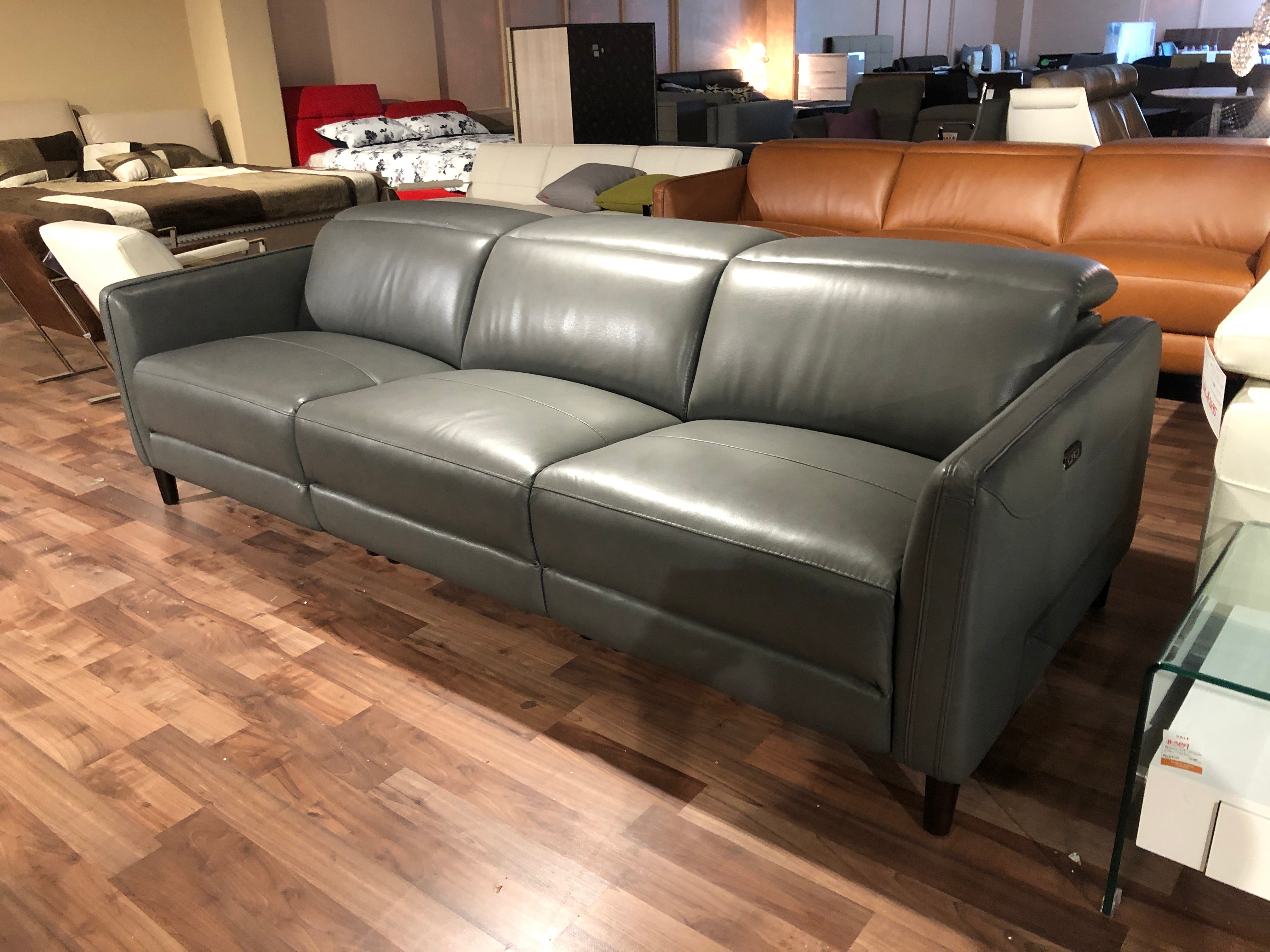 EMF KM529 Genuine Leather Recliner Chair - Premium Comfort Living Room Furniture for Relaxation & Entertainment | Perfect for Home Theater, Gaming & Reading Nook