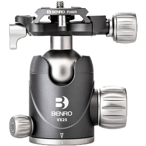 Benro VX25 Two Series Arca-Swiss Type Aluminum Ball Head - Professional Tripod Head for Photography, Videography & Outdoor Shooting