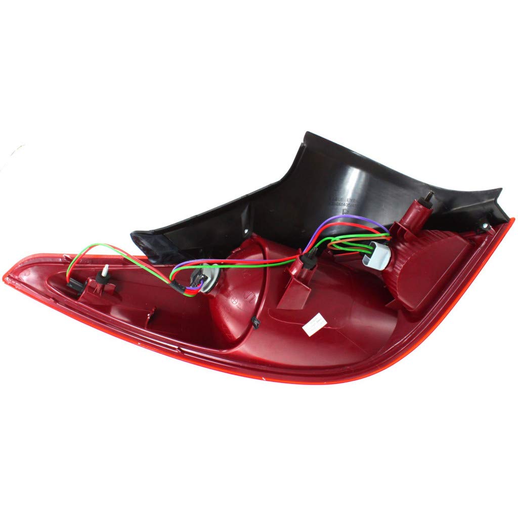 2006-2009 Pontiac G6 Coupe Rear Tail Lights Pair - Driver & Passenger Side Replacement (GM2800200 GM2801200) - Fits Part Numbers 15862074 15942813 - Perfect for Night Driving & Enhanced Vehicle Safety