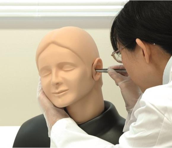 Ear Examination Simulator II - Professional Otoscopy Training Model for Medical Students & Doctors - Perfect for ENT Clinics, Medical Schools & Healthcare Training