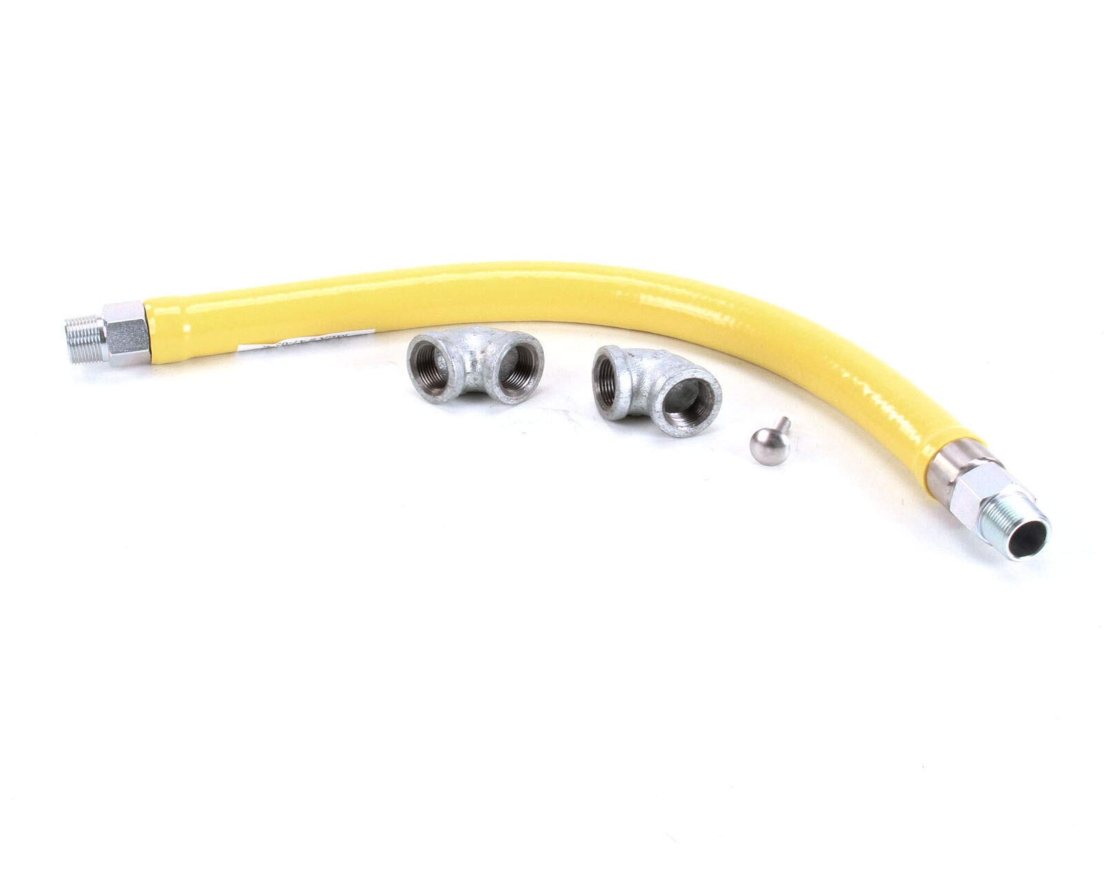 Cleveland SK2472701 Gas Connector Hose - Flexible & Durable Natural Gas or Propane Hose for Stoves, Grills & Appliances - Perfect for Outdoor Cooking & Home Kitchen Use