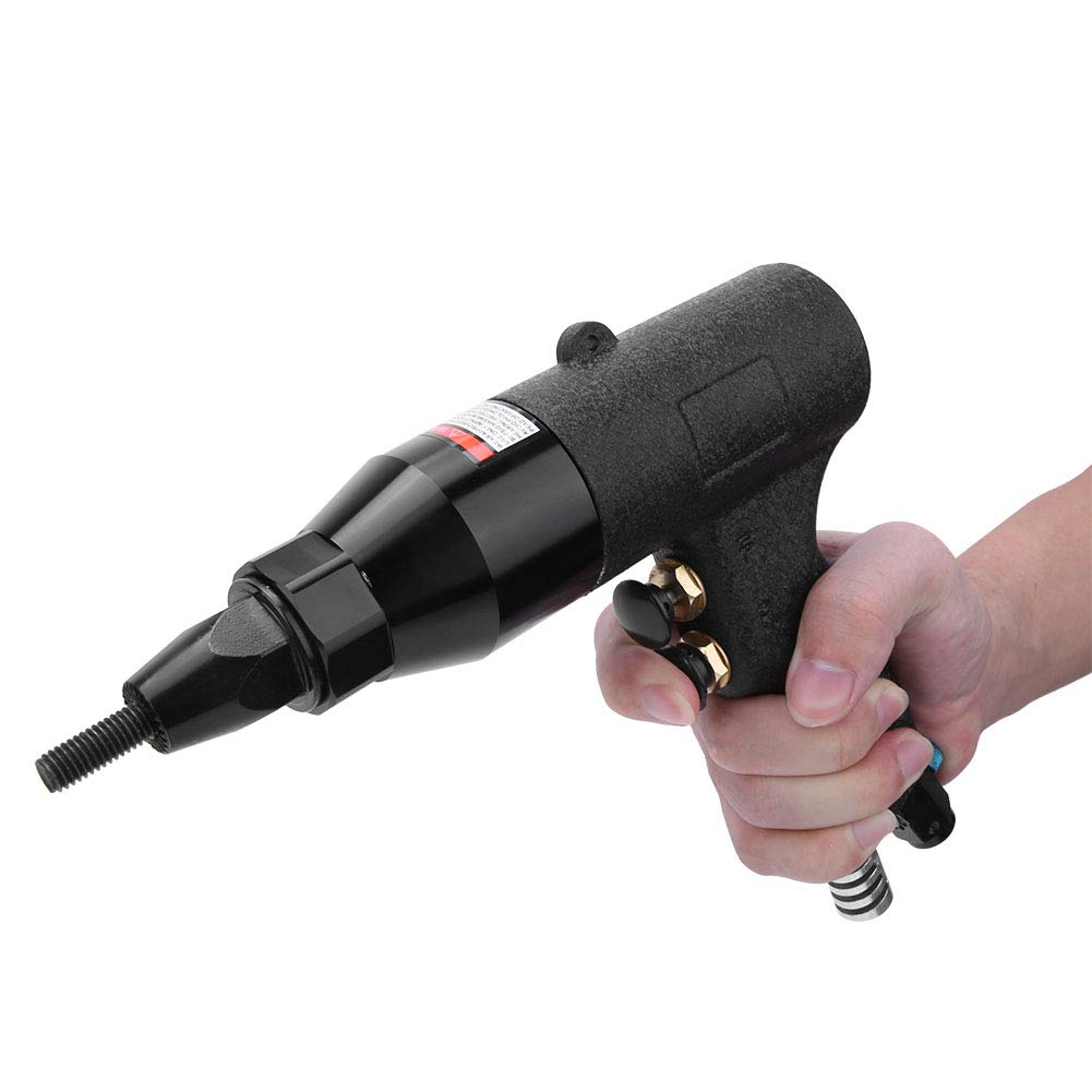 Pneumatic Riveter 700RPM for Auto Body Panels, Furniture & Home Decor - Heavy Duty Metal Fastening Tool for DIY Projects & Professional Repairs