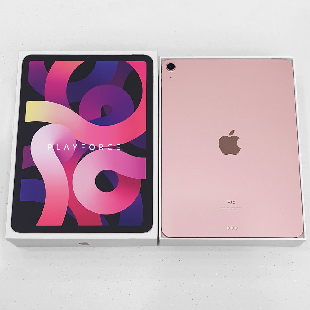 Apple iPad Air 4 (4th Generation) - 64GB Wi-Fi Gold Tablet - Perfect for Work, Study & Entertainment