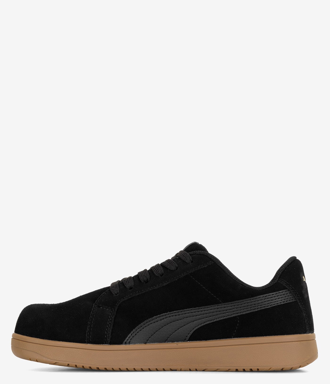 PUMA Men's Safety Iconic Suede Low Composite Toe Work Shoes - Lightweight & Slip-Resistant for Construction & Warehouse Jobs