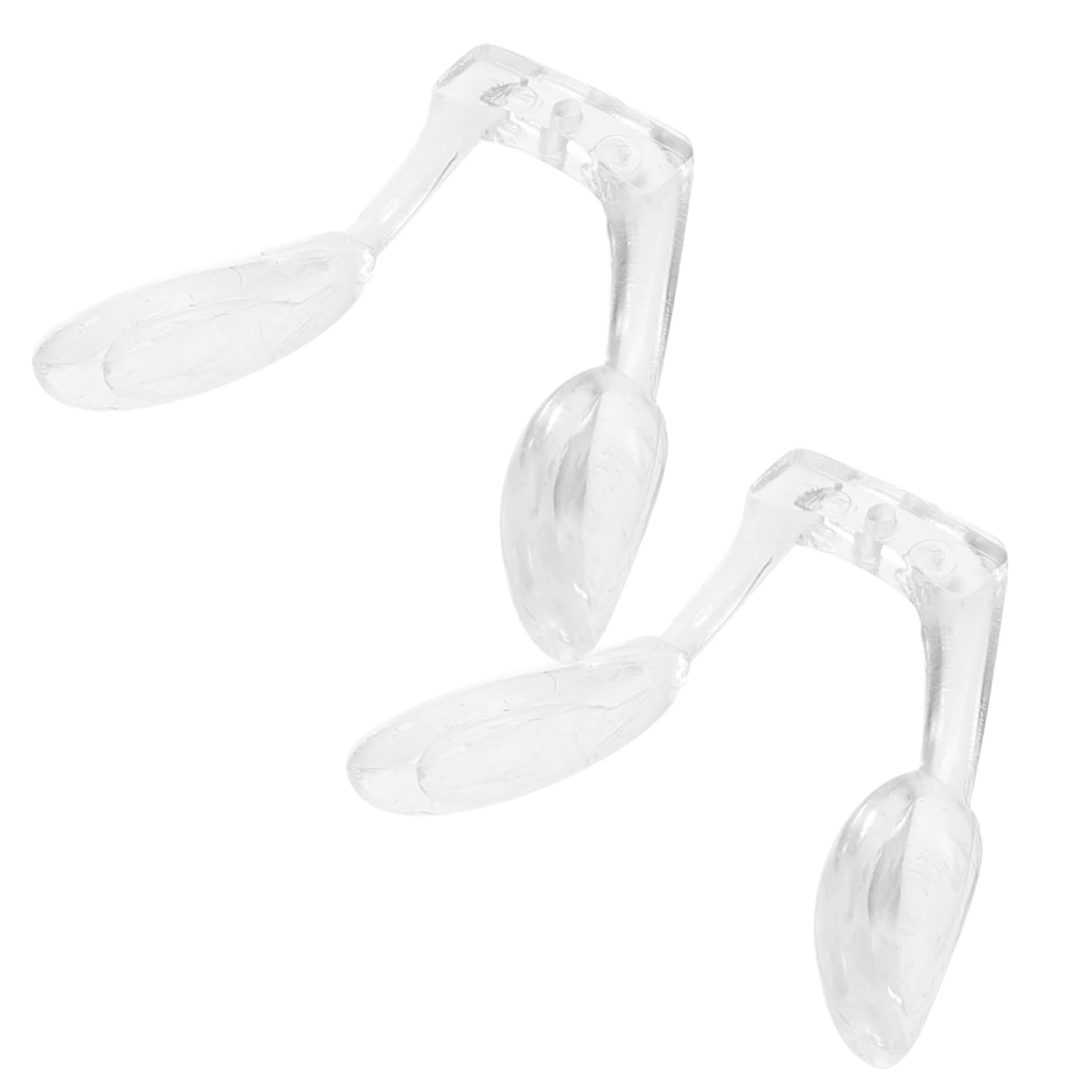 Minkissy 8-Pack Silicone Nose Pads for Glasses - Soft, Flexible Replacement Nose Pads for Eyeglass Frames - Comfortable Support for All-Day Wear - Perfect for Reading, Working & Outdoor Activities