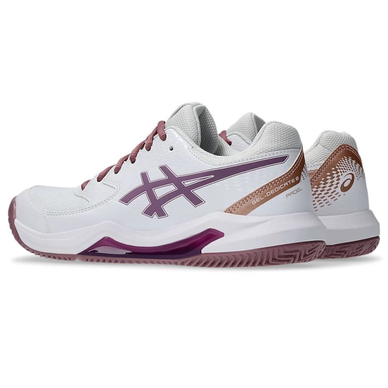ASICS GEL Dedicate 8 Women's Padel Tennis Shoes - Lightweight & Supportive for Indoor/Outdoor Court Play
