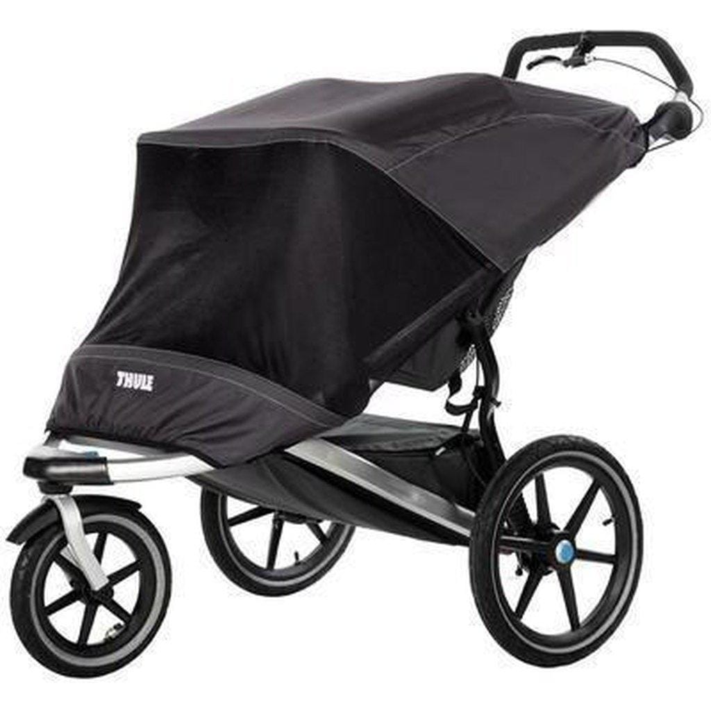Thule Urban Glide 2 Double Stroller Mesh Cover - Breathable Sun Shade & Weather Protection for Baby Jogging Strollers - Perfect for Outdoor Walks, Running & Park Visits