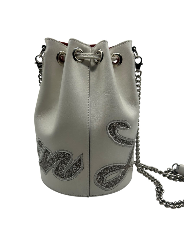 Christian Louboutin Marie Jane Crossbody Bucket Bag - Luxury Designer Handbag for Women | Perfect for Date Night, Parties & Travel