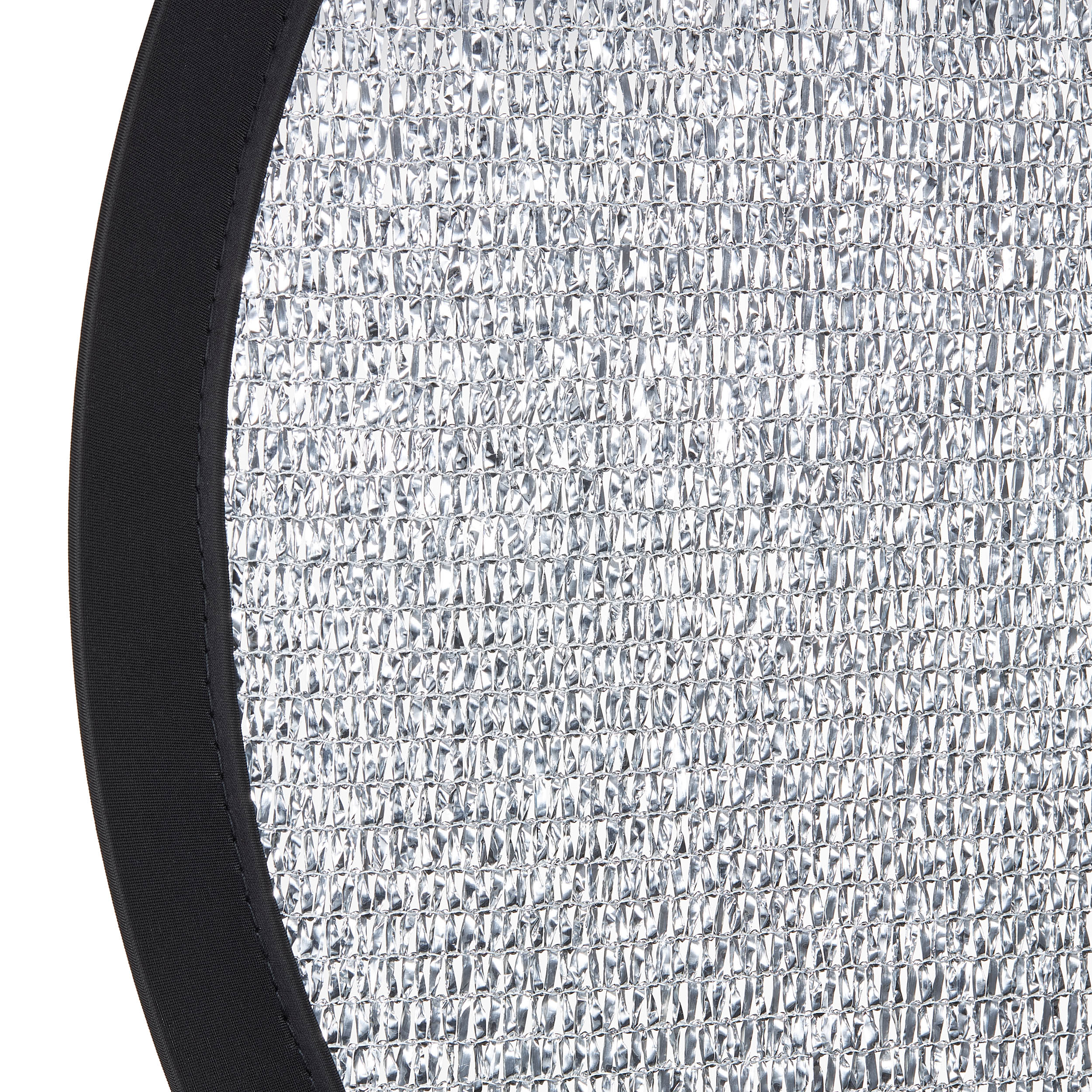 W RFT130 52-Inch Collapsible Windproof Silver Photography Reflector - Professional Light Reflector for Outdoor Photo Shoots, Studio Lighting & Portrait Photography