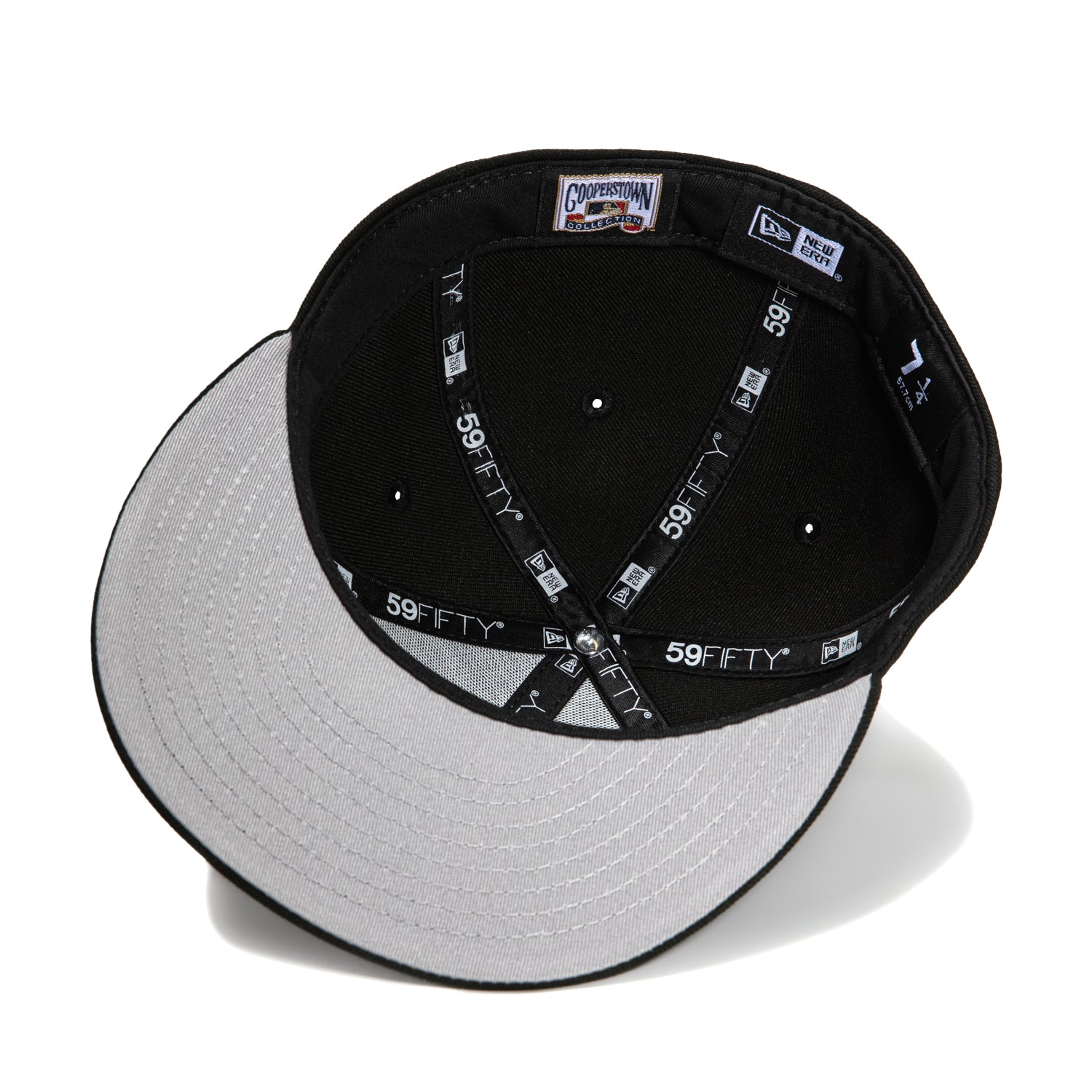 New Era 59Fifty Arizona Diamondbacks Inaugural Patch Baseball Cap - Black, Metallic Silver, Red - Official MLB Hat for Baseball Games & Streetwear Fashion