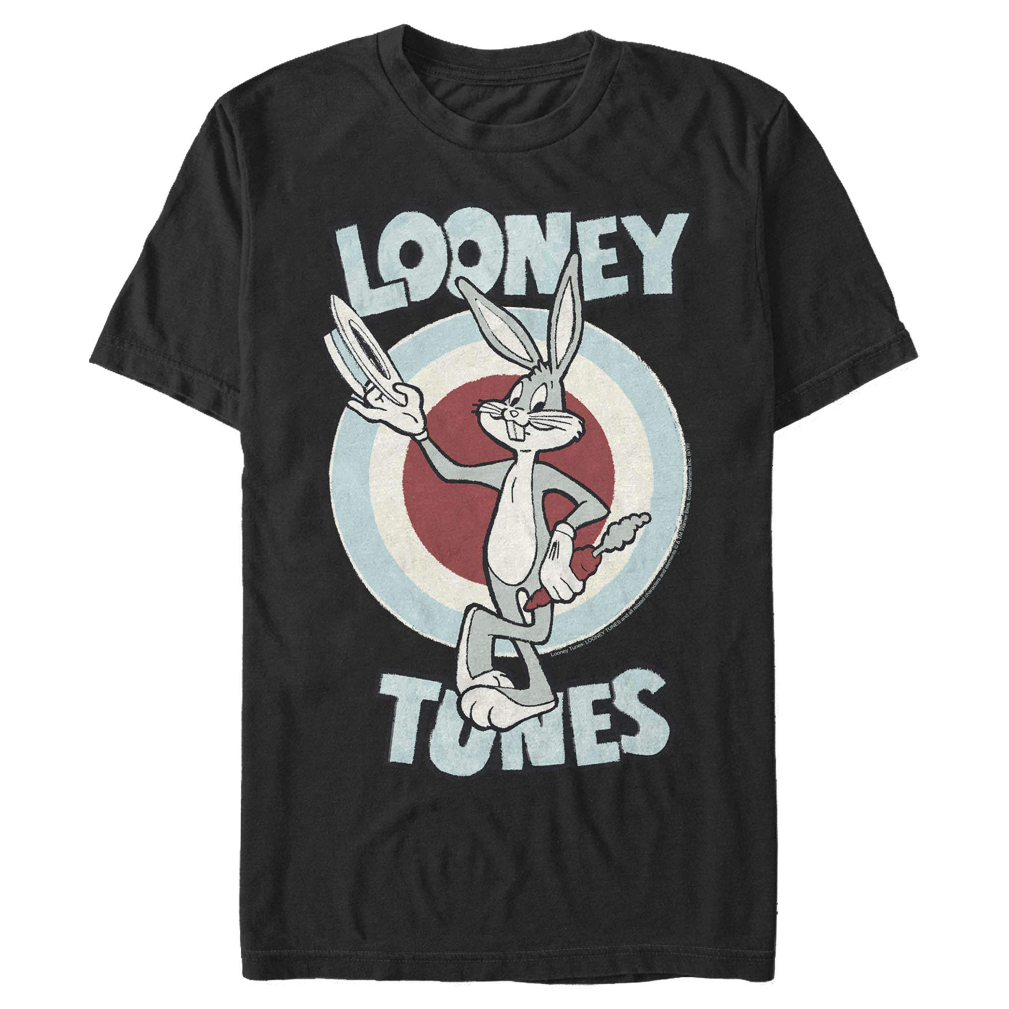 Men's Looney Tunes Bugs Bunny Hats Off Graphic T-Shirt - Casual Cotton Tee for Cartoon Fans & Streetwear Outfits