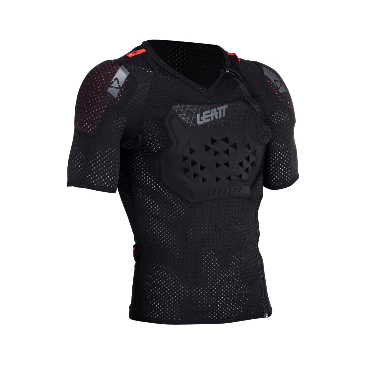 Leatt Body Tee ReaFlex Stealth - Lightweight Performance Shirt for Motocross & Off-Road Riding | Moisture-Wicking & Breathable Fabric | Ideal for Racing, Training & Outdoor Adventures