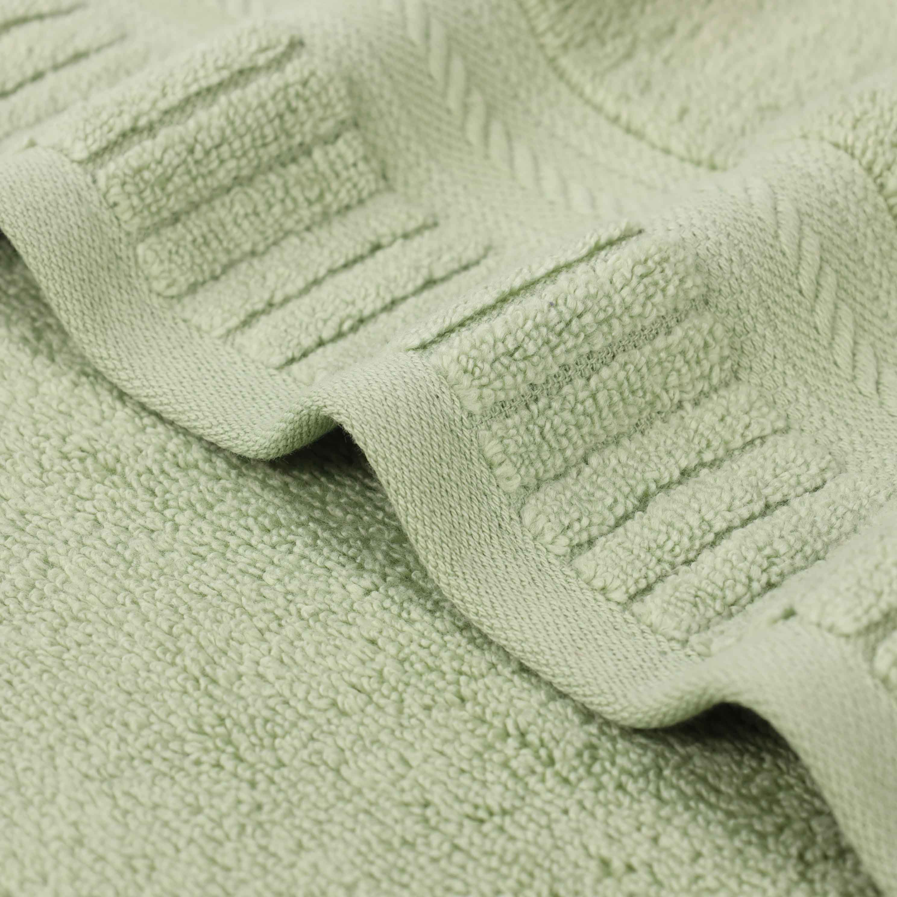 Venice Zero Twist Cotton Medium Weight Absorbent 3-Piece Bath Towel Set - Soft & Quick-Drying for Spa, Gym, and Beach Use