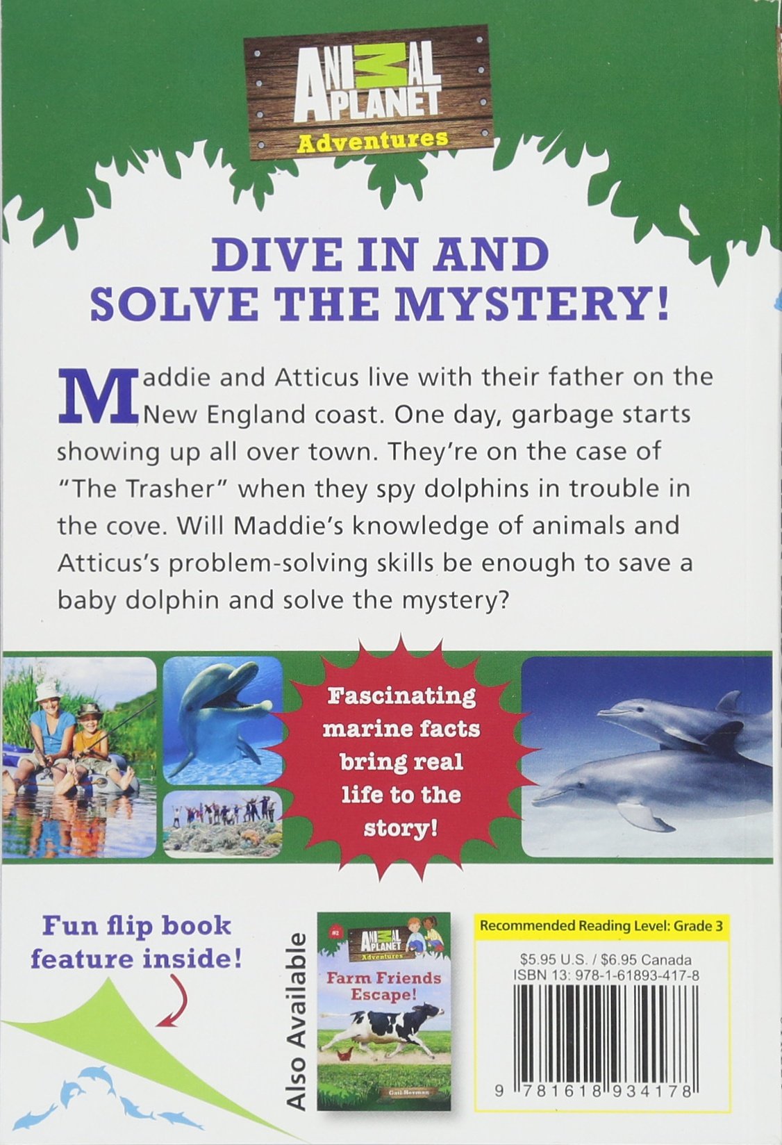 Dolphin Rescue - Animal Planet Adventures Chapter Book #1 for Kids | Exciting Marine Life Story for Young Readers & Classroom Reading