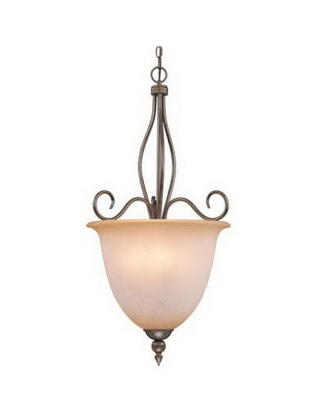 Vaxcel Lighting PD35727 RBZB 4-Light Hanging Pendant Chandelier in Royal Bronze Finish - Modern Dining Room & Kitchen Island Lighting Fixture