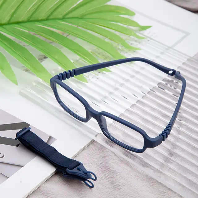 Unbreakable Flexible Kids Glasses with Adjustable Strap for Ages 3-5 Years - 6031 - Perfect for Playtime, Sports & Active Toddlers