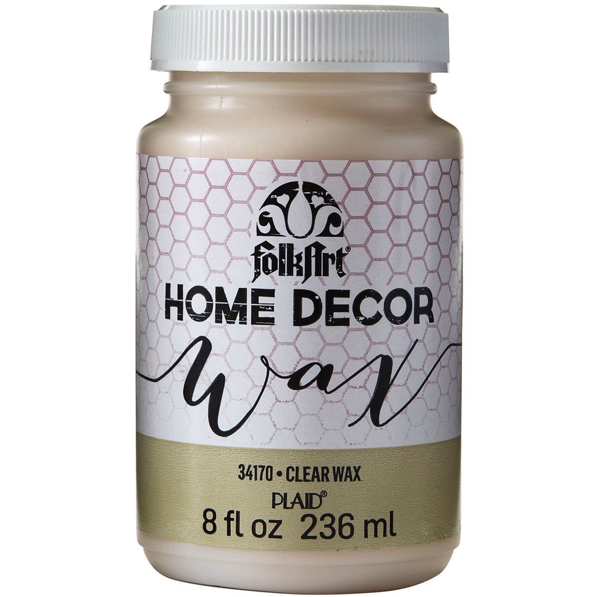 FolkArt Premium Chalk Furniture & Craft Paint - 8 oz Assorted Colors with Clear Wax - Perfect for DIY Home Decor, Upcycling Furniture & Craft Projects