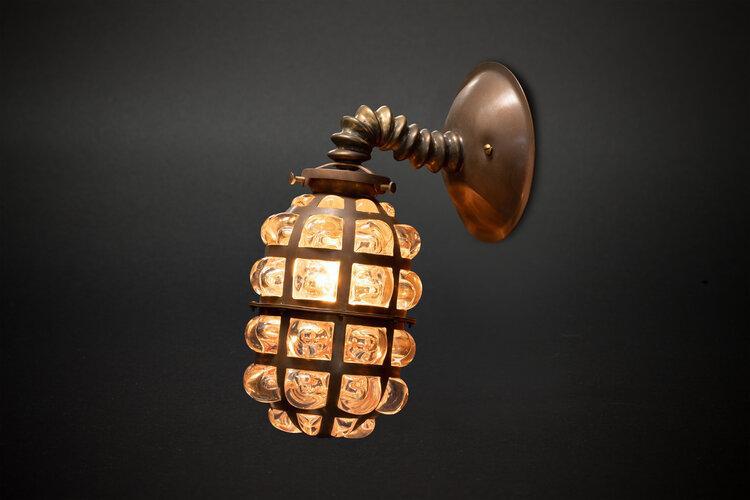 Evan Chambers Pill Sconce Wall Lamp - Modern Plug-in Wall Light Fixture for Bedroom, Living Room & Hallway Lighting